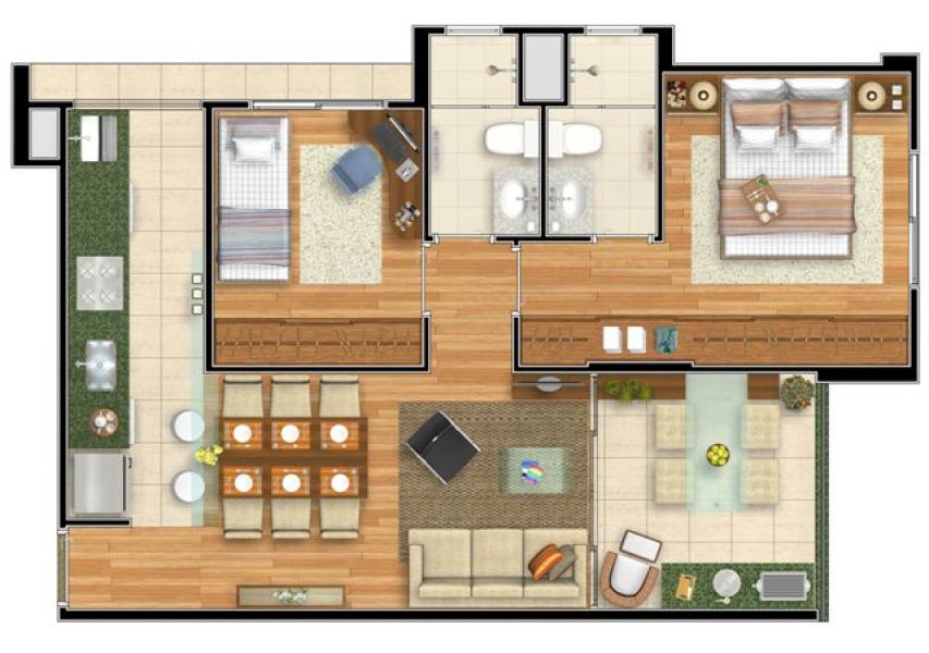 Apartamento 2 dorms na Rua Conde Prates - Mooca