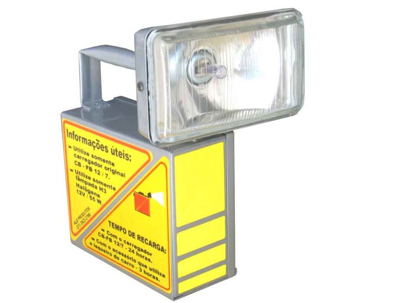 Lanterna Recarregável 55 Watts refletiva 