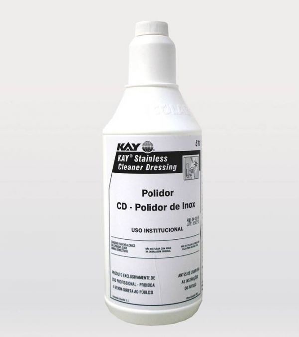 Ecolab KAY® CD Stainless Cleaner Dressing Polidor de Inox