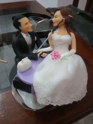 NOIVINHOS TOPO DE BOLO PERSONALIZADOS