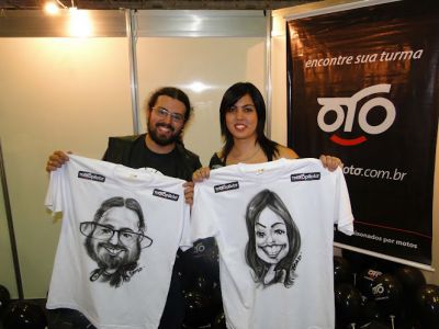 Caricaturista para eventos.