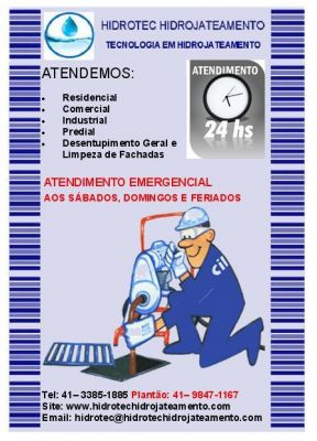 Hidrojateamento e Desentupidora