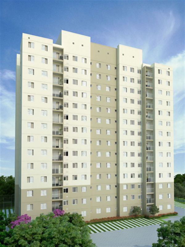 Apartamento 2 Dormitórios 1 vaga 42 m² Novo Pronto