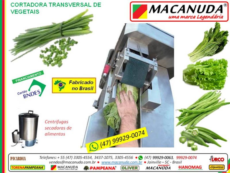 Vendas em Belo Horizonte Máquina Industrial de Cortar Cebolinha Verde