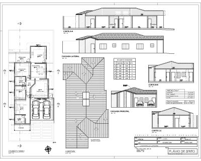PROJETO ARQUITETÔNICO - ESTRUTURAL - ELÉTRICO E HIDRÁULICO