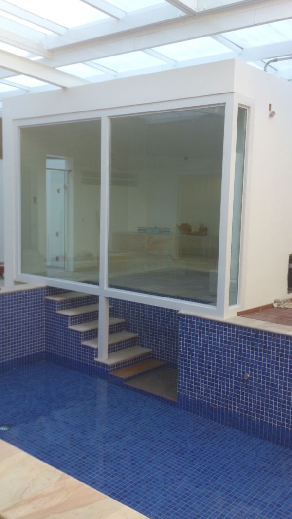 Sauna a Vapor de Vidro - Saunas-Seca-Sauna 