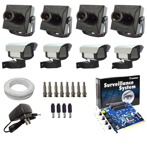 Kit sistema de segurança e cameras de segurança