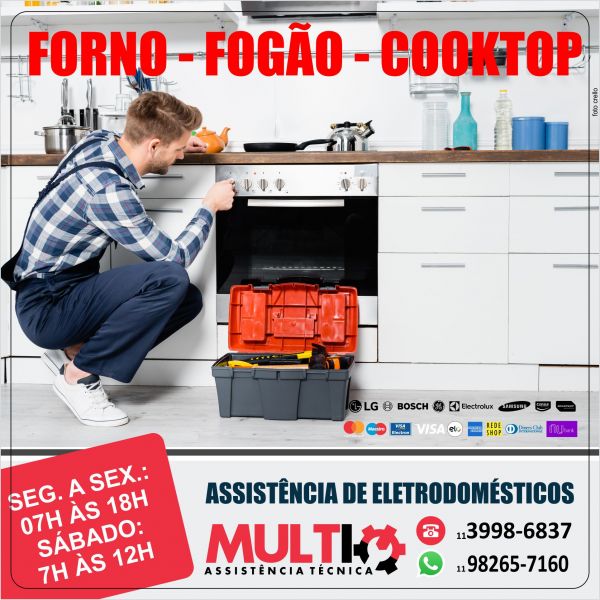 Reparo em Fogão - Jabaquara