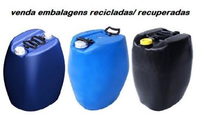 Bombonas plásticas novas Homologadas e recicladas.