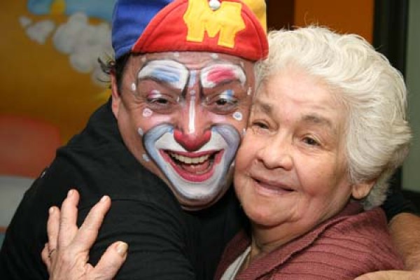 Palhaços, Mágico, Perna de Pau, Monitores