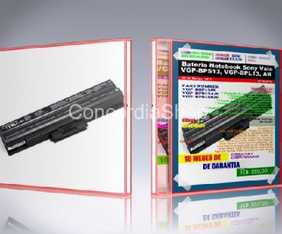 6 Cell Bateria Notebook Sony Vgp Bps13 Bpl13 Bpl 21 Bps21