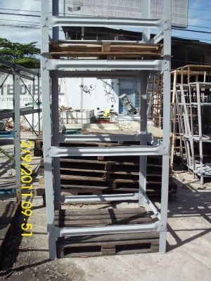 rack desmontavel e empilhavel para armazenagem