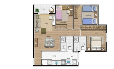 APTO PRONTO EM CAMPINAS - 3 DORMITÓRIOS - 2 VAGAS  