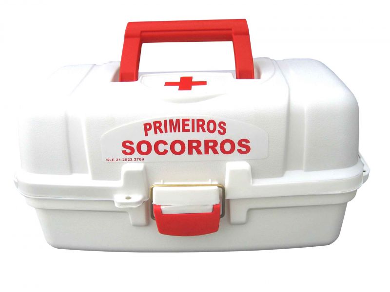 Maleta de Primeiros Socorros com 03 Bandejas 