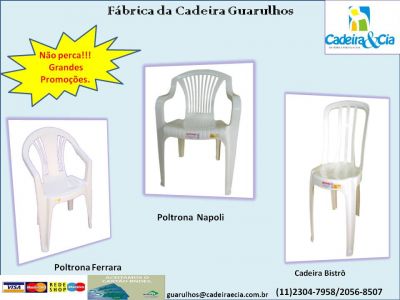 Cadeiras e Mesas de Plástico!!!