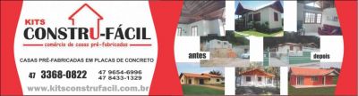 Casas pré fabricadas em PLACAS DE CONCRETO