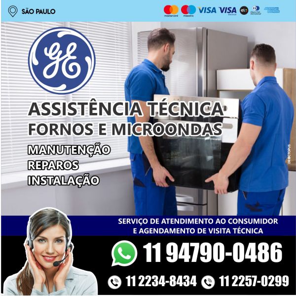 Reparo Forno GE - Jardim Aliança