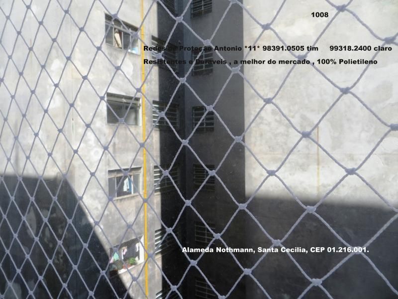 Redes de Proteção em Santa Cecilia, (11)   98391-0505, zap 