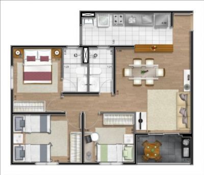 Vendo Apto na Rua Sete Barras / Passione Freguesia Do Ó / 70m²