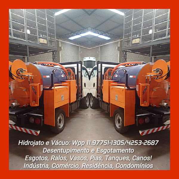 Locação de Caminhões Pipa, Hidrojato e Vácuo (11) 4253-2687