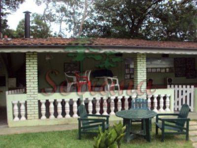 Bela chácara a venda em Juquitiba com linda casa piscina 4 lagos cod 340