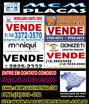 Placas Personalizadas
