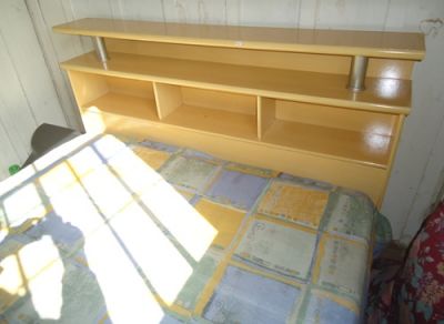 CAMA CASAL C/ COLCHÃO C/ CABECEIRA