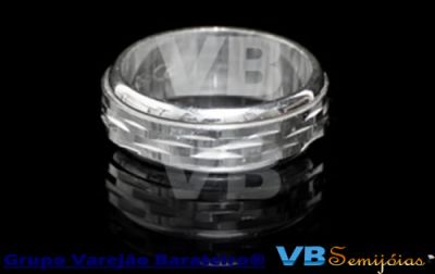 ALIANÇAS EM PRATA 950 - VB Semijóias