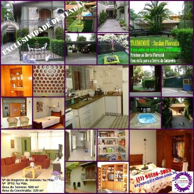 TREMEMBÉ, SOBRADO RESIDENCIAL EM LOCAL PRIVILEGIADO! 