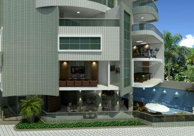 Aptos 3 Suites + 2 Garagens - 50 metros da Praia - Itapema SC