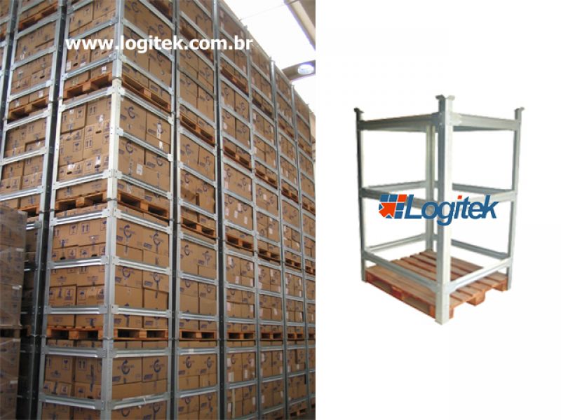 Logitek: caixas, pallets, estrados, lixeiras, contentores, racks, bandejas, estantes