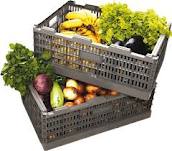 Caixa Plástica Dobrável Desmontável