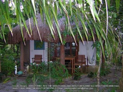 Pousada a venda na Bahia, ilha de Boipeba, Cairú, praia de Morere.