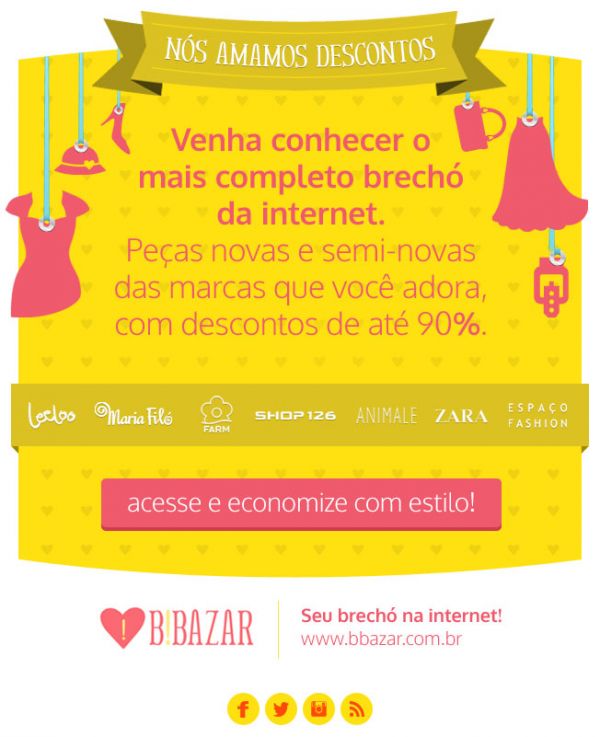 B!Bazar-Seu brechó na internet