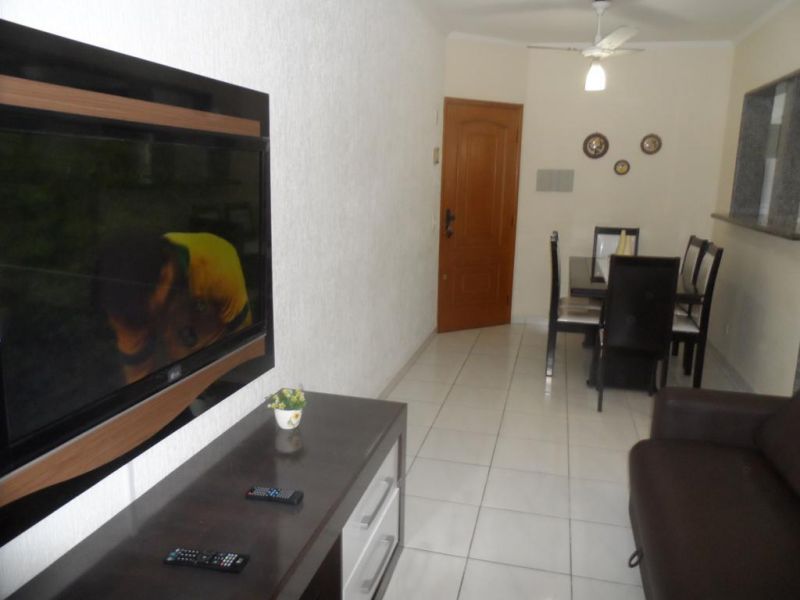 Temporada - Apto frente ao mar c/ suíte e Churrasqueira - PG