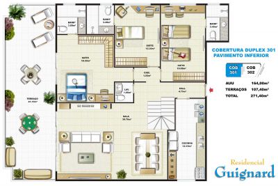 Cobertura no Recreio dos Bandeirantes