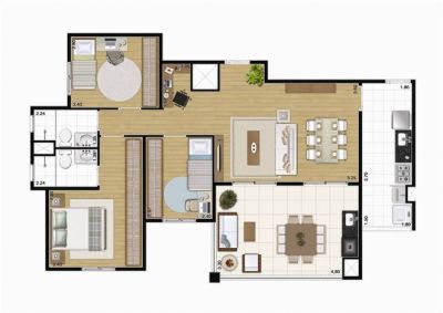 BREVE LANÇAMENTO YOU IBIRAPUERA ( 3 DORMS E 1 SÚITE )