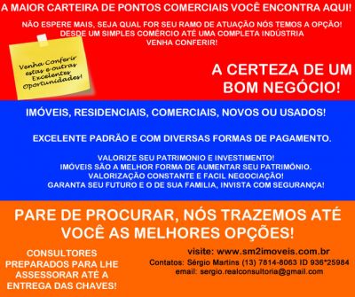 Consultoria de Compra e Venda de Pontos Comerciais