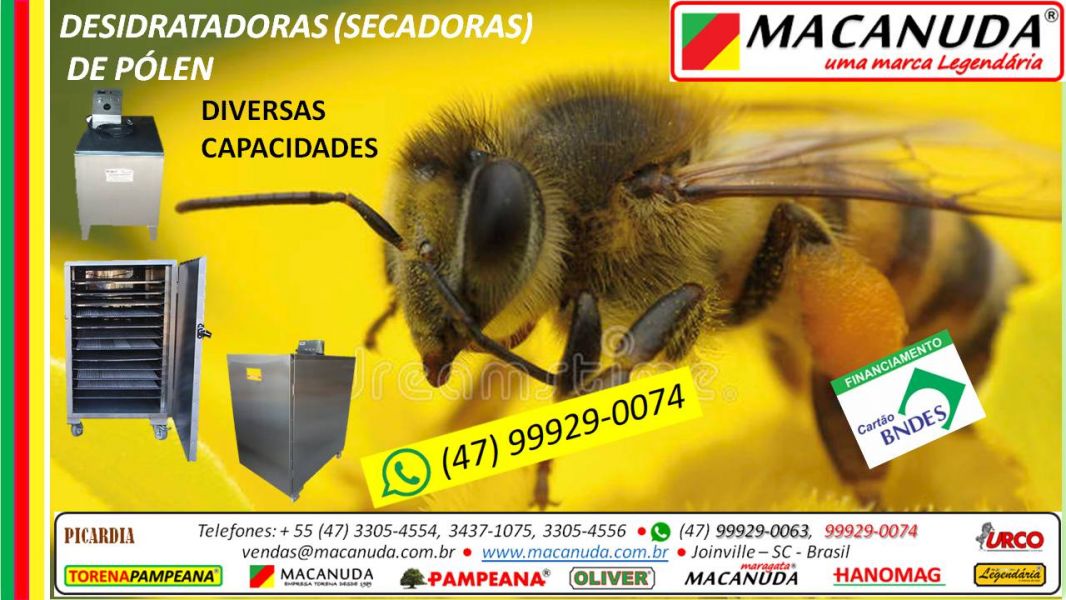 Secar Pólen Máquinas Industriais Marca MACANUDA