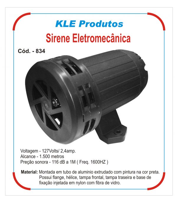 Sirene – Alcance 1500 metros 