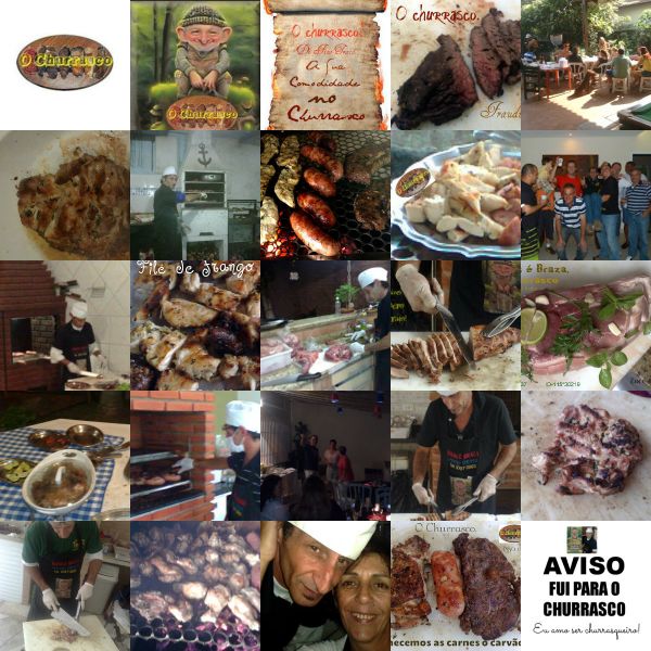 Churrasqueiro Para festa.Batata é Braza.o churrasco.