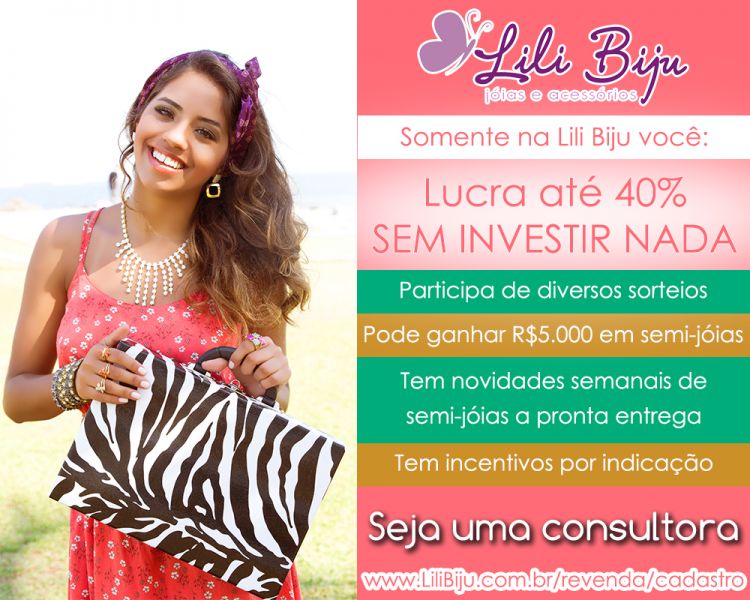 Aumente sua renda revendendo semi-jóias em consignação