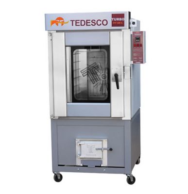 FORNO TURBO TEDESCO A GÁS 4, 5, 6, 8 E 10 GRADES (NOVO)