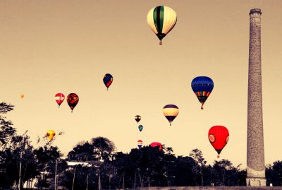 Passeio de Balão e Balonismo Promocional No Brasil.