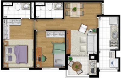 2 DORMS C/SUITE E 3 DORMS C/SUITE - LANÇAMENTO NO PARI