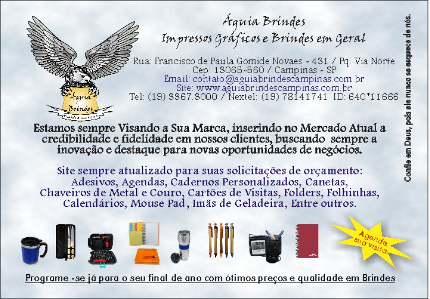 Águia Brindes Campinas