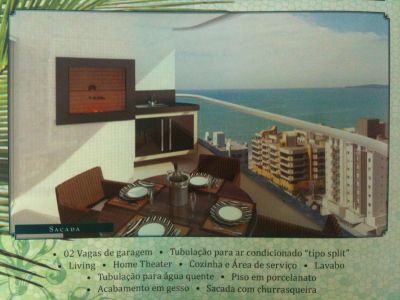 Apto 03 suites 60 metros da praia no Centro Itapema SC