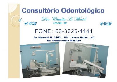 Dra. Claudia Maciel - Cirurgia Dentista Porto Velho - Rondonia