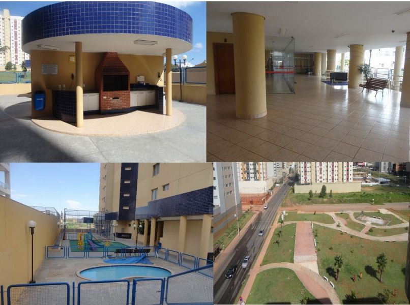 Apto 2 Qts grande (75m²) - Ág. Claras DF - Ac. Financiamento 