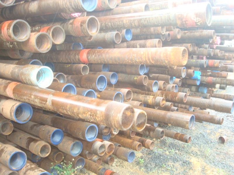256 ton de tubos de aço de 3 1-2 x 0,25 pol
